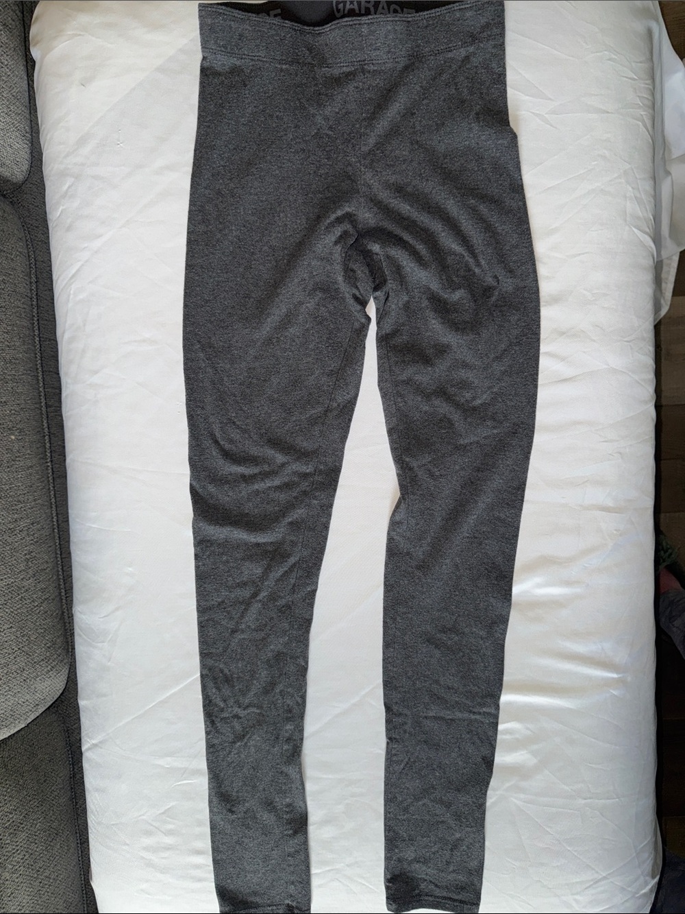 Garage Dark Charcoal Gray Leggings